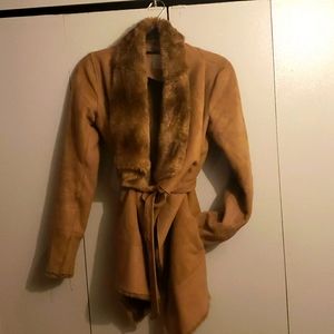 Faux Fur lined jacket